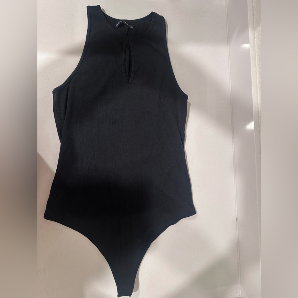 Abercrombie & Fitch Keyhole Onesie Basic Bodysuit Tank Top Sz XL